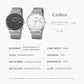 CADISEN Swiss Ronda 715 Quartz Watch Mans 7MM Ultra-thin Dial Sapphire Luminous Stainless Steel Milano Mesh Strap Watches Men