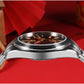 San Martin 2025 Guilloche Dial Snake Year Limited 39mm Miyota 90S5 Clear Caseback Men Automatic Mechanical Watch Luminous SN0144