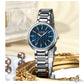 CURREN Luxury Slim Watch for Women Elegant Minimalist Dial Quartz Wristwatches Ladies with Luminous Hands Waterproof 9109