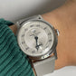 Thinner Designs NEW Pierre Paulin Jumping Hour Men Watch Salmon Dial Automatic St17 Mechanical Watch Vintage Date Window