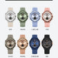 NAVIFORCE Original Watches For Woman Dual Display Lady Retro Female Quartz Watch Waterproof Round Dial Give for Girlfriend gift