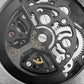 BODERRY Skeleton Watches Men's Square Titanium Automatic Mechanical STORM Luxury Clock 100M Waterproof Mechanical Watch For Men