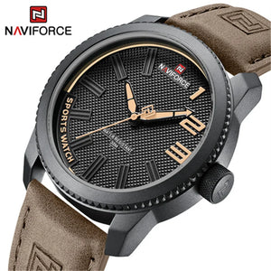 NAVIFORCE Original Watch for Male Waterproof Quartz Clock Men's Military Sports Fashion Business Wristwatches Top Brand Watch