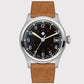 Field Watch Classic Retro Arrow Pilot Watch Male Mens Mechanical Satch Manual Hand Wind Luminous Stain Steel Merkur 38mm Case