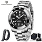 PD1661 PAGANI Design 40mm Automatic Miyota-8215 Sports Men Mechanical Watch Business Stainless Steel Waterproof Reloj Hombre