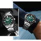 CURREN Casual Simple Quartz Watch with Stainless Steel Band Fashion Men's Clock Waterproof Luminous Wristwatches