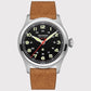 Field Watch Classic Retro Arrow Pilot Watch Male Mens Mechanical Satch Manual Hand Wind Luminous Stain Steel Merkur 38mm Case