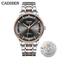 CADISEN Ultra-thin Mechanical Wriswatch Japan MIYOTA 9015 Top Brand Luxury Single-dome Sapphire Crystal  Automatic Watch Man