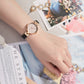 MEGIR Fashion Ladies Bracelet Watches Steel Mesh Band Quartz Wristwatch Women Dress Clock Waterproof Female Gifts Reloj Mujer