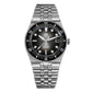 San Martin 40mm Enamel Spiral Dial Integrated Bracelet Men Diver Watch Miyota 9015 Automatic Mechanical Waterproof 200m SN0148