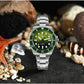 San Martin 2026 Men Diver Watch 38mm Wave Texture Dial Miyota 90S5 Automatic Mechanical Luxury Wristwatch Waterproof 200m SN0126