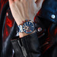 CURREN Sports Casual Quartz Wristwatches with Chronograph Fashion Stainless Steel Men's Watch Auto Date Clock Male
