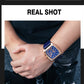 MEGIR Fashion Men Watch Chronograph Luxury Waterproof Military Wristwatch Leather Sport Quartz Date Week Clock Reloj Hombre 2204