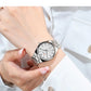 CURREN Fashion Luxury Brand Women's Watches New Simple Quartz Wristwatch with Stainless Steel Bracelet Luminous Hands
