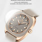 NAVIFORCE Simple Women Watches Luxury Design Silicone Watch Ladies Quartz Wristwatch Womens Polygon Dial Luminous Reloj Mujer