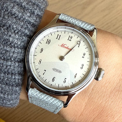 MERKUR Single.hand Automatic Mechanical Watch 38mm Sapphire 50M Waterproof Wristwatch Men Women Luxury Clock Reloj Homb