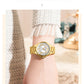 CURREN-Quartz Wristwatches for Women, Simple and Elegant Dial with Roman Numbers Design, Luminous Hands Clock