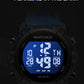 NAVIFORCE Men's Fashion LCD Digital Wristwatch 50m Waterproof Sports Silicone Strap Watches for Man Casual Electronic Male Clock