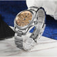 San Martin 39mm Gada Fashion Men Dress Watch Orange Luminous NH35 Automatic Mechanical Business Watches Waterproof  SN0129 Reloj