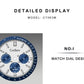 CADISEN 2024 New Men Watches Quartz Business Watches Japan VD53 Mens Clock Top Brand Luxury Watch Men Chronograph Watch for Men
