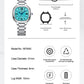 NAVIFORCE Women's Casual Watch Stainless Steel Bracelet Fashion Business Waterproof Quartz Wristwatches Ladies' Relogio Feminino