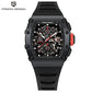 2026 PAGANI DESIGN New 40MM Bucket shaped Hollow Leisure Fashion Men's Quartz Watch Sapphire Glass Quartz Watch Clock