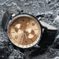 CADISEN Men Watch Quartz Luxury Brands MIYOTA 0S11 Movement Chronograph Sunburst Salmon Dial AR Coated Glass Waterproof Watches