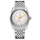 New Merkur Watch Top Hill Series Vintage 50m Mechanical Mens handwind Watch Mens Salmon Dial Dress Watches Rice Strap 38mm
