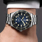 CADISEN Mechanical Automatic Watch Luxury Sapphire Japan MIYOTA 8215 Blue Wristwatch Ceramic Ring Waterproof Gift Men Watch