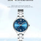 CURREN Luxury Brand Watches for Women Simple Dress Quartz Stainless Steel Wristwatch with Luminous Hands Ladies Clock