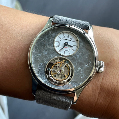 High-frequency Coaxial Merkur 100% Tourbillon Watch Men's Sapphire Watch For Men Mechanical Wristwatches Relogio Masculino