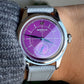The New MERKUR Cross Line Sector Dial Purple Retro Casual Watch for Men Business Series Manual Chorded Watch Relogio Waterproof