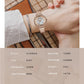 CURREN Luxury Ladies Watch 32mm Slim Dial with  Shining Rhinestones Stainess Steel Band lightweight Elegant Dressy Gift