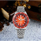 San Martin 37.5mm 40mm Men Diver Watch Miyota 9015 Enamel Dial Luxury Automatic Mechanical Wristwatch Waterproof 200m SN0148