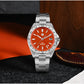 San Martin 39mm Aventurine Gemstone Dial Luxury Men's Watch NH34 GMT Automatic Mechanical Sapphire Waterproof Luminous SN0129