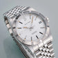 Baltany S4102 Business Man Automatic Mechanical Wristwatch 36mm Linen Dial Engine Turned Bezel NH35 Luxury Dress Watch For Man