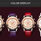 MEGIR Luxury Women Bracelet Watches Fashion Quartz Sport Ladies Wristwatch Leather Dress Clock Chronograph Reloj Hombre 2042