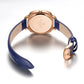 MEGIR Fashion Women Watches Luxury Diamond Leather Ladies Bracelet Female Quartz Wristwatches Dress Clock Relogio Feminino 7029