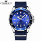 2025 FNGEEN 9001 Luxury Brand Men Watch Steel Tourbillon Skeleton Mechanical Watches Luminous Automatic Date Diamond Wristwatch