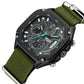 MEGIR Men's Watch Chronograph Orange Canvas Strap Sport Wristwatch Luminous Auto Date Quartz Watches Clock Montre Homme 2217
