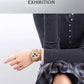 NAVIFORCE Women Watch Unique Design of Heart-Shaped Dial Quartz Analog LCD Digital Watches Fashion Casual Girlfriend Gifts Clock