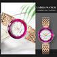 MEGIR Rhinestone Elegant Women Luxury Brand Watch Female Diamond Wristwatch Clock Ladies Sport Casual Watches Relogio Feminino