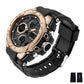 SANDA 6008 Wristwatches Waterproof Swimming Military Watch Men Sports Watches Dual Display Analog Digital LED Electronic Quartz