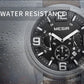 MEGIR Luxury Men's Watch Fashion Simple Casual Sports Watches for Men Leather Strap Waterproof Quartz Chronograph Clock 3010