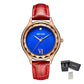 MEGIR Fashion Watch for Women Luxury Leather Casual Simple Quartz Wristwatch Waterproof Ladies Dress Clock Relogio Feminino 4208