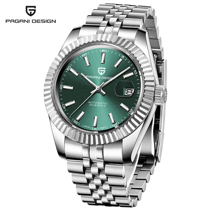 2025 New PAGANI DESIGN PD-1645 V3 Men's Mechanical Watches Business Sapphire Glass Automatic 42MM Stainless Steel Watch for Men