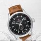 NAVIFORCE Trend Casual Wristwatch for Man Military Sports Water Resistant Leather Strap Men's Clock Quartz Calendar Male Watches