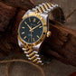 Baltany S4102 Business Man Automatic Mechanical Wristwatch 36mm Linen Dial Engine Turned Bezel NH35 Luxury Dress Watch For Man