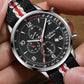 CADISEN New Chronograph Men's Quartz Watch Top Luxury Watches For Men MIYOTA 0S10 AR Mirror Waterproof Canvas Men's Wristwatch
