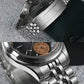 San Martin 39mm Miyota 9132 Power Reserve Display Men Luxury Sport Watch Automatic Mechanical Waterproof Original Design SN0144